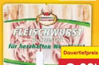 Netto Marken-Discount Schwarzwald Power Fleischwurst in Streifen Angebot
