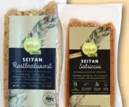 REWE Center Grüngold Seitan Salsiccia Angebot
