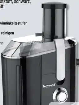 Poco Techwood Entsafter TCF1808 Angebot
