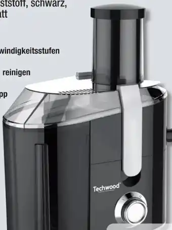 Poco Techwood Entsafter TCF1808 Angebot