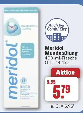 Combi Meridol mundspülung Angebot