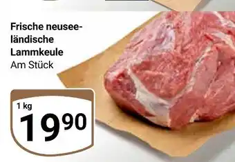 Globus Frische neuseeländische lammkeule Angebot