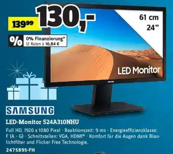 Conrad Samsung LED Monitor S24A310NHU Angebot