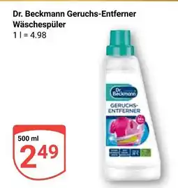 Globus Dr. beckmann geruchs-entferner wäschespüler Angebot