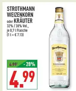 Marktkauf Strothmann weizenkorn oder kräuter Angebot