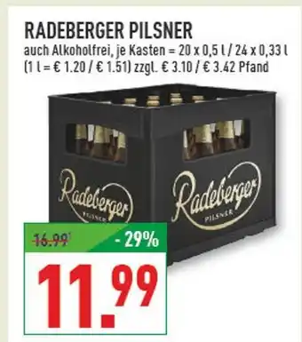 Marktkauf Radeberger pilsner Angebot