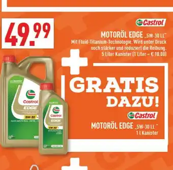 Marktkauf Castrol motoröl edge 5w-30 ll Angebot