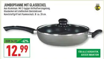 Marktkauf Jumbopfanne mit glasdeckel Angebot