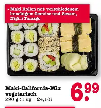 E-Center Maki-california-mix vegetarisch Angebot