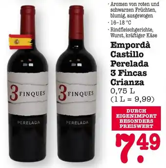 E-Center Perelada empordà castillo perelada 3 fincas crianza Angebot