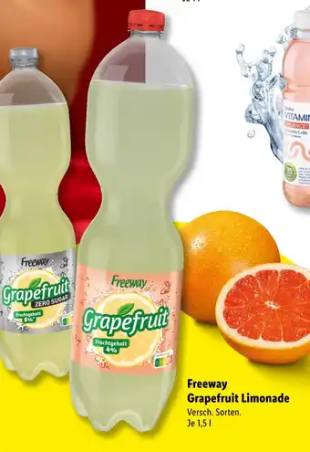Lidl Freeway grapefruit limonade Angebot