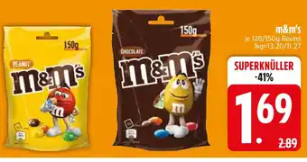 Edeka M&m's peanut oder chocolate Angebot
