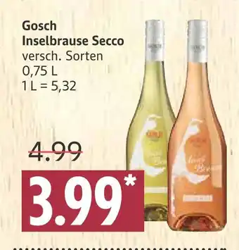 Marktkauf Gosch inselbrause secco Angebot