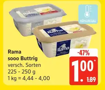Edeka Rama sooo buttrig Angebot