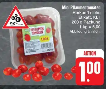 E-Center Mini pflaumentomaten Angebot