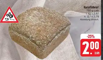 E-Center Kartoffelbrot Angebot
