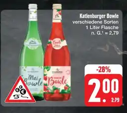 E-Center Katlenburger mai bowle oder erdbeer bowle Angebot