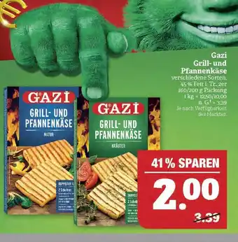 Marktkauf Gazi grill- und pfannenkäse Angebot