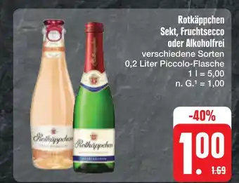 Edeka Rotkäppchen sekt, fruchtsecco oder alkoholfrei Angebot