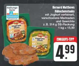 Edeka Bernard matthews hähnchensteaks Angebot