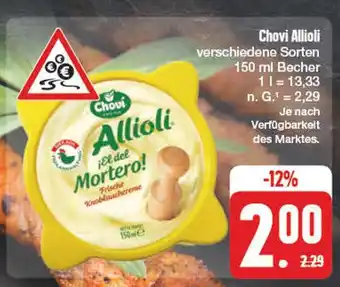 Edeka Chovi allioli Angebot
