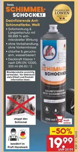 Netto Marken-Discount Tonis schimmel-schock 5.1 Angebot