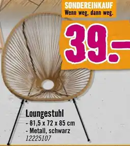 Hornbach Loungestuhl Angebot