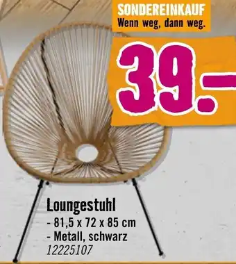 Hornbach Loungestuhl Angebot