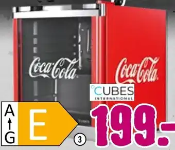 Hornbach CUBES Getränkekühlschrank,,CUBES CC 165 Coca-Cola“ Angebot
