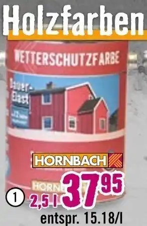 Hornbach Wetterschutzfarbe Angebot