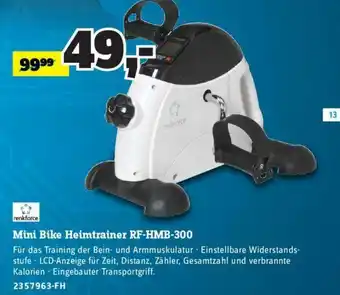 Conrad Renkforce Mini Bike Heimtrainer RF-HMB-300 Angebot