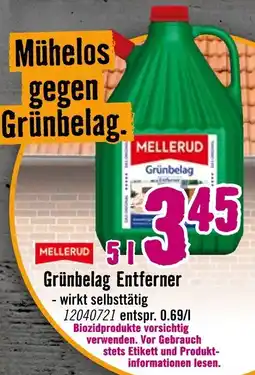 Hornbach MELLERUD Grünbelag Entferner Angebot