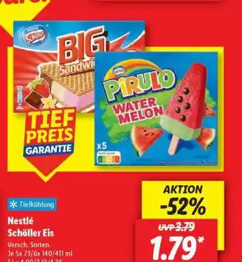 Lidl Nestlé Schöller Eis Angebot