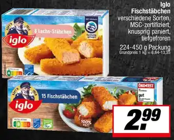 L. STROETMANN GROSSMARKT Iglo Fischstäbchen Angebot
