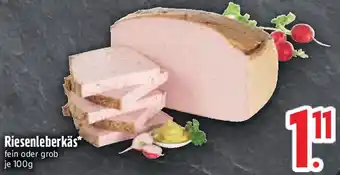 Edeka Riesenleberkäs Angebot