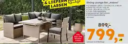 Globus Baumarkt Dining Lounge-Set „Andros“ Angebot