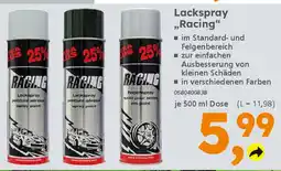 Globus Baumarkt Lackspray ,,Racing" Angebot