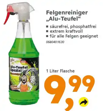 Globus Baumarkt Felgenreiniger „Alu-Teufel❝ Angebot