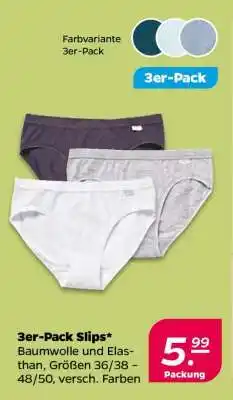 NETTO 3er-Pack Slips Angebot