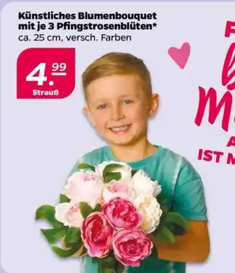 NETTO Künstliches Blumenbouquet Angebot