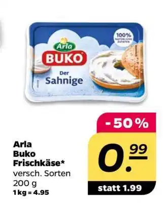 NETTO ARLA Buko-Frischkäse Angebot