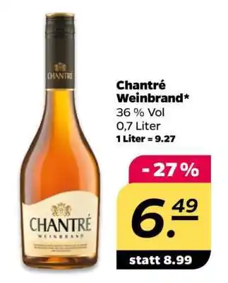 NETTO Chantré Weinbrand Angebot