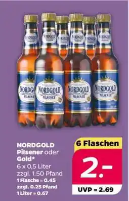 NETTO NORDGOLD Pilsener oder Gold Angebot