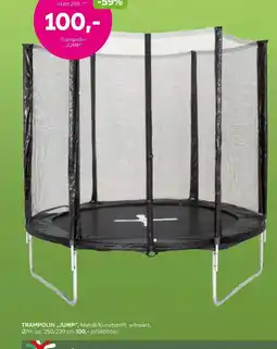 Mömax Trampolin „jump“, metall/kunststoff, schwarz Angebot