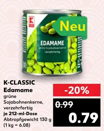 Kaufland K-classic edamame Angebot