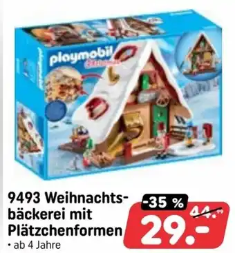 Spiele Max Playmobil 9493 Weihnachtsbäckerei mit Plätzchenformen Angebot