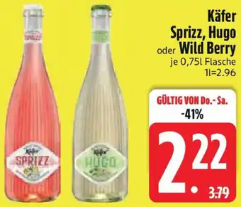 Edeka Käfer Sprizz, Hugo oder Wild Berry Angebot