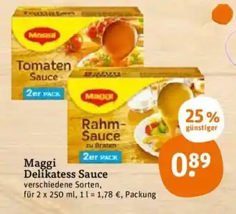 tegut Maggi Delikatess Saucen Angebot