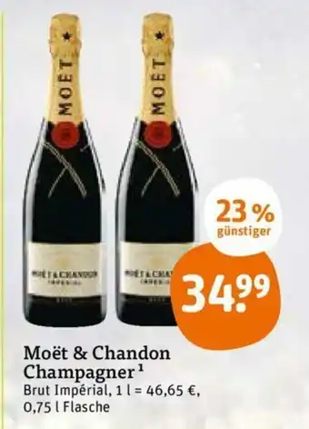 tegut Moët & Chandon Champagner 0,75l Angebot