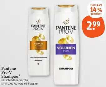 tegut Pantene Pro-V Shampoo Angebot